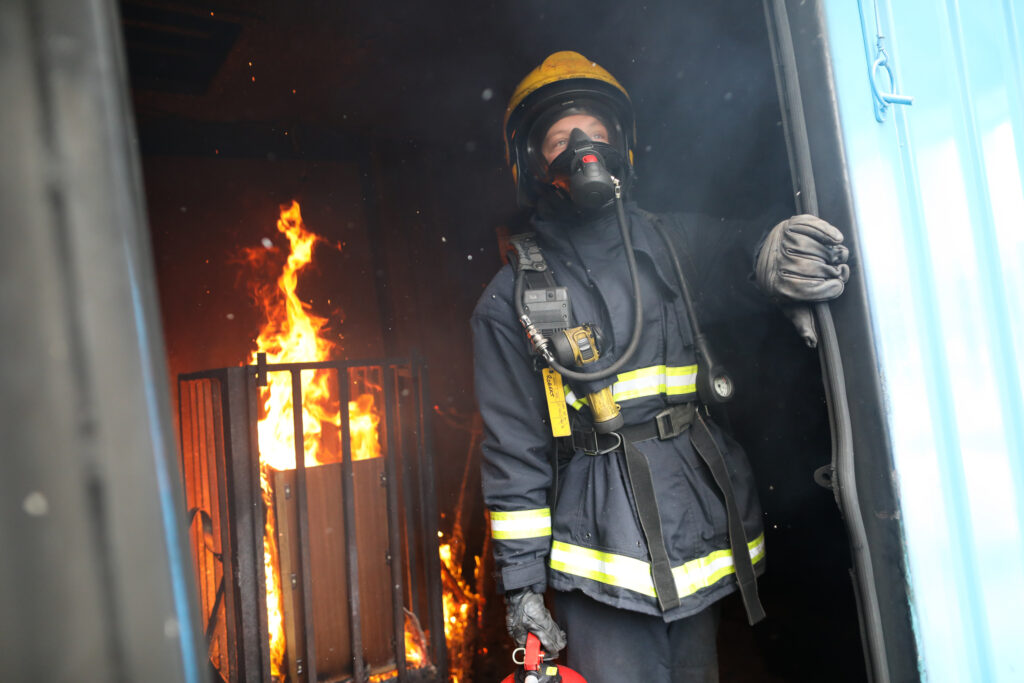 Fire safety training